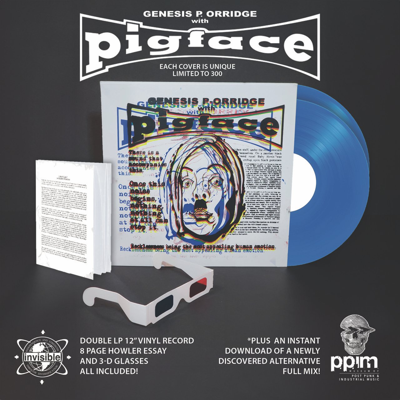 Pre-Order) Genesis P. Orridge + Pigface: The Howler - An English